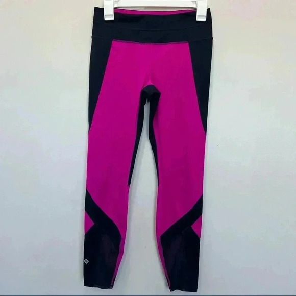 Athleta‎ legging size S Blue/Pink - Picture 1 of 9